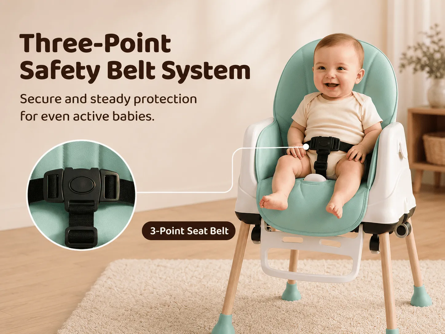 4 in 1 high chair