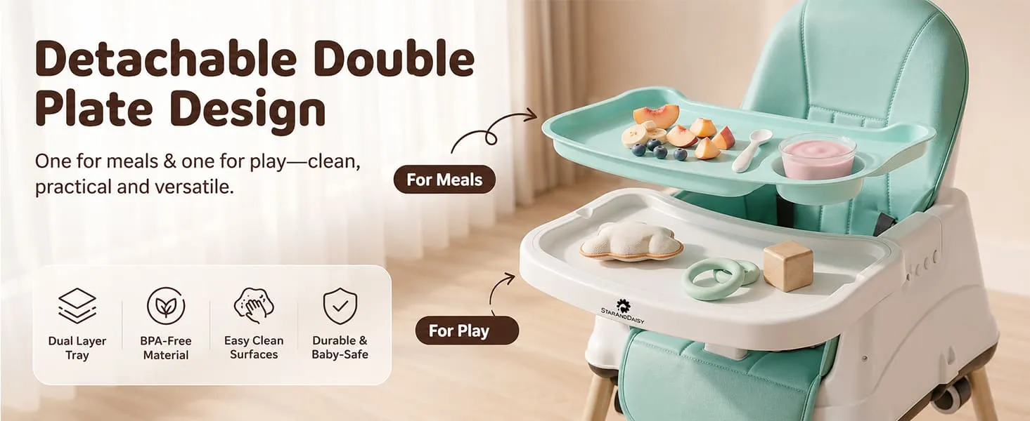 4 in 1 high chair
