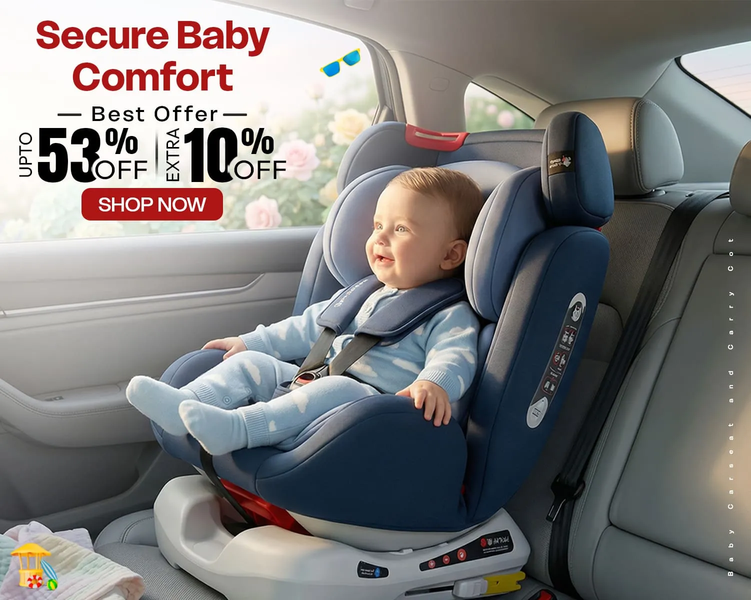 Baby Car Seat & Carry Cot