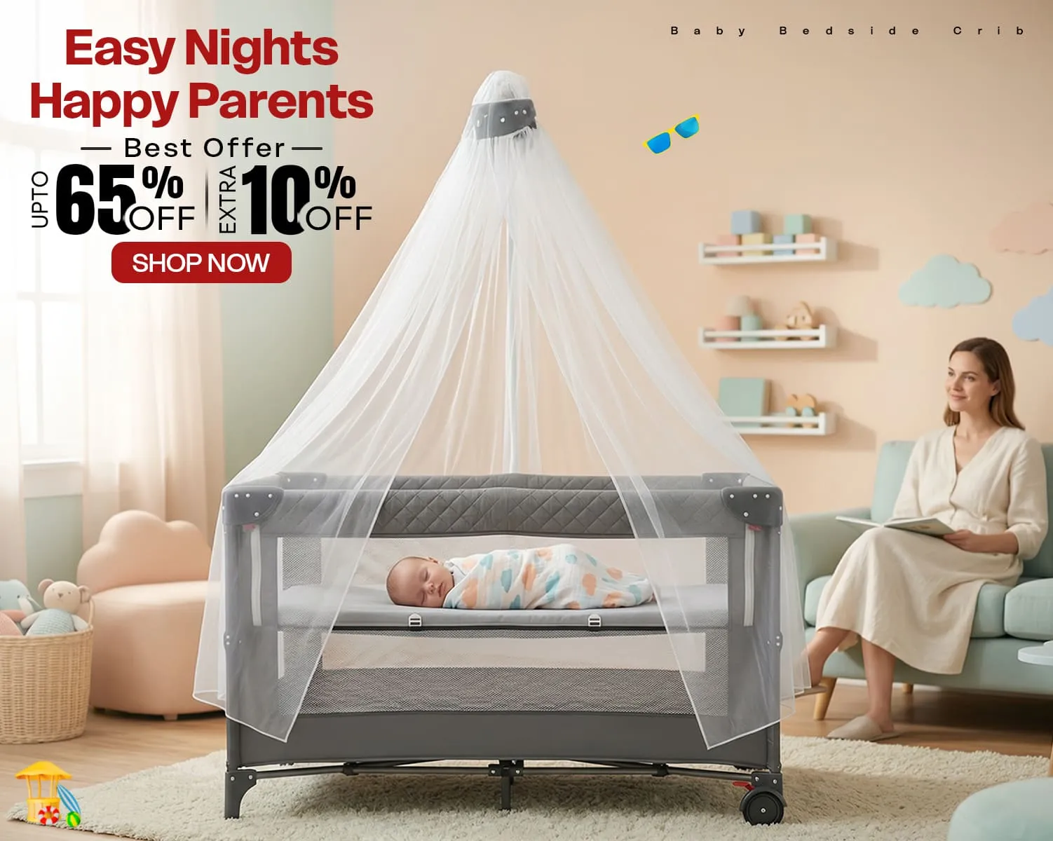 Electric Baby Cradle