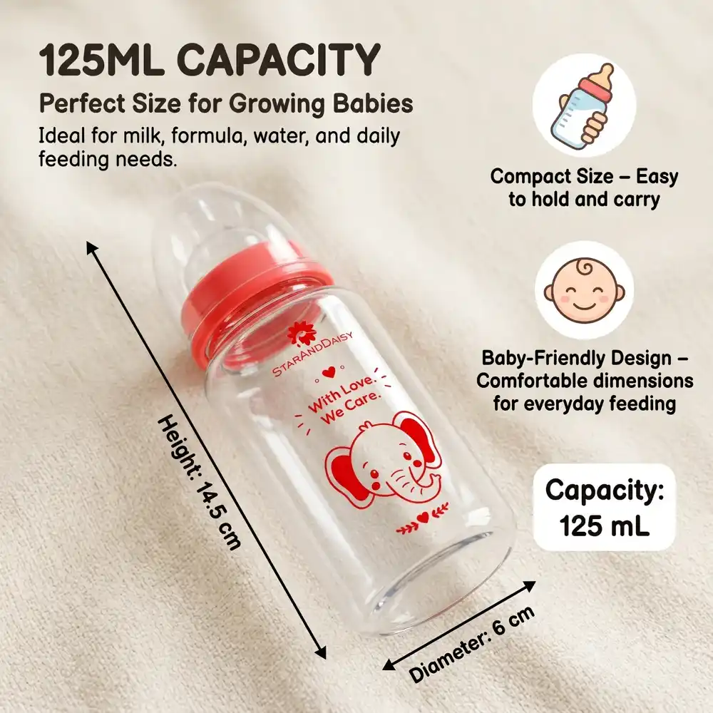 Glass 125 ml copy Red