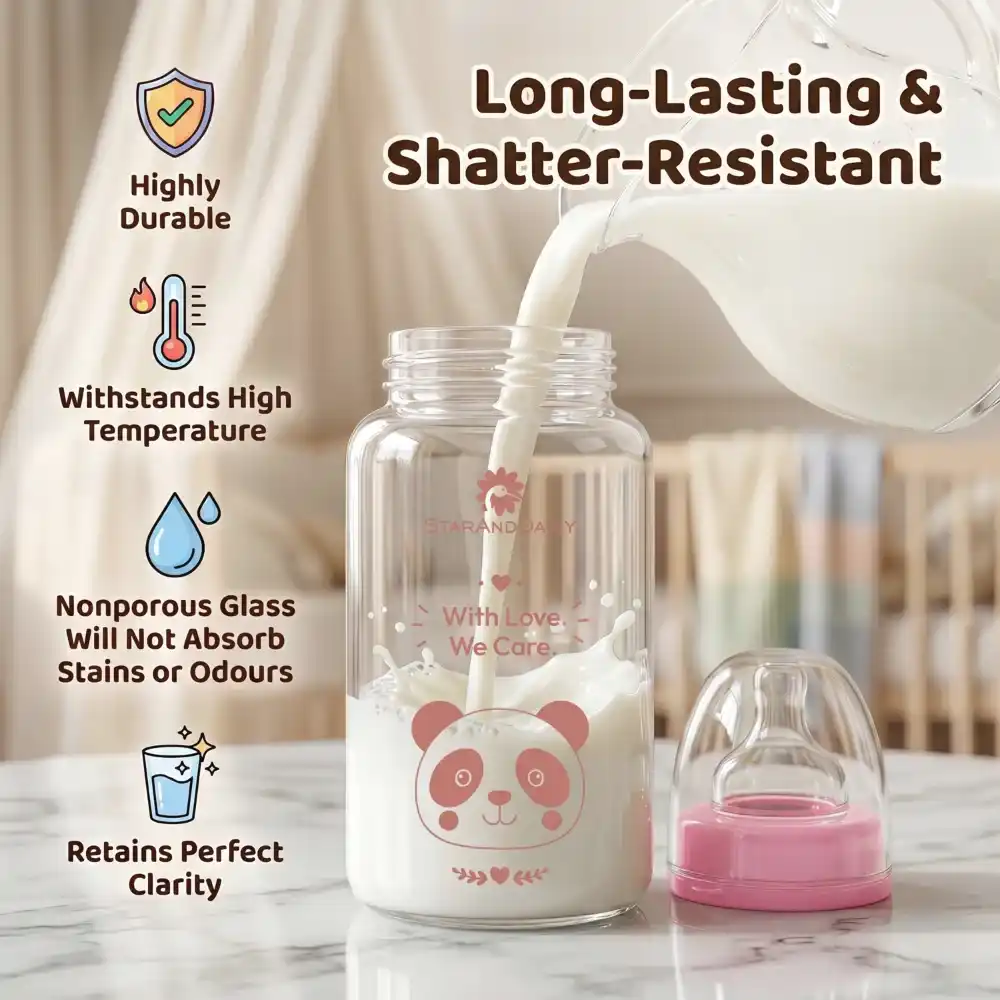 Glass 125 ml pink