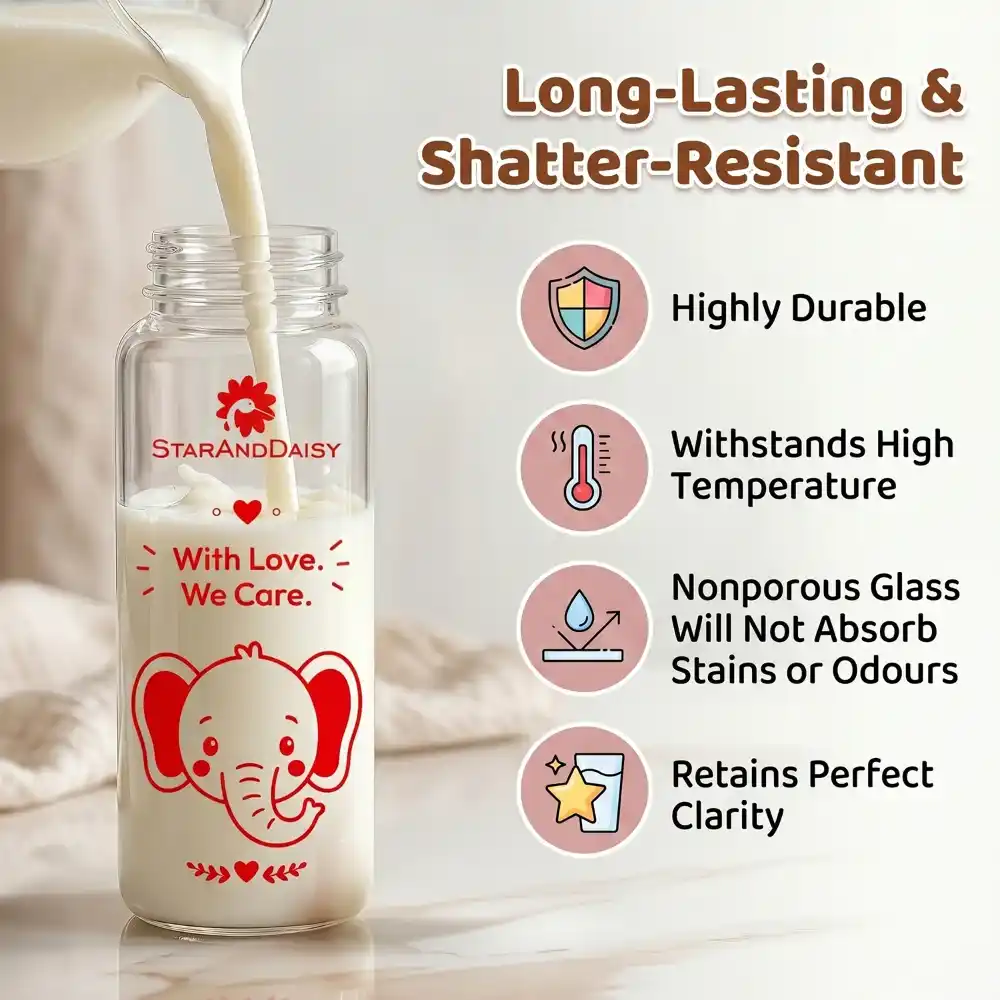 Glass bottle 250 ml copy Red
