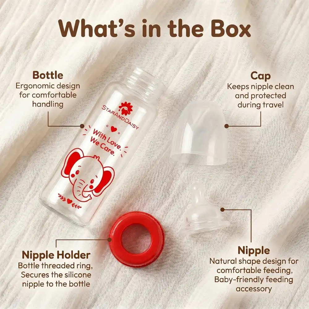 Glass bottle 250 ml copy Red
