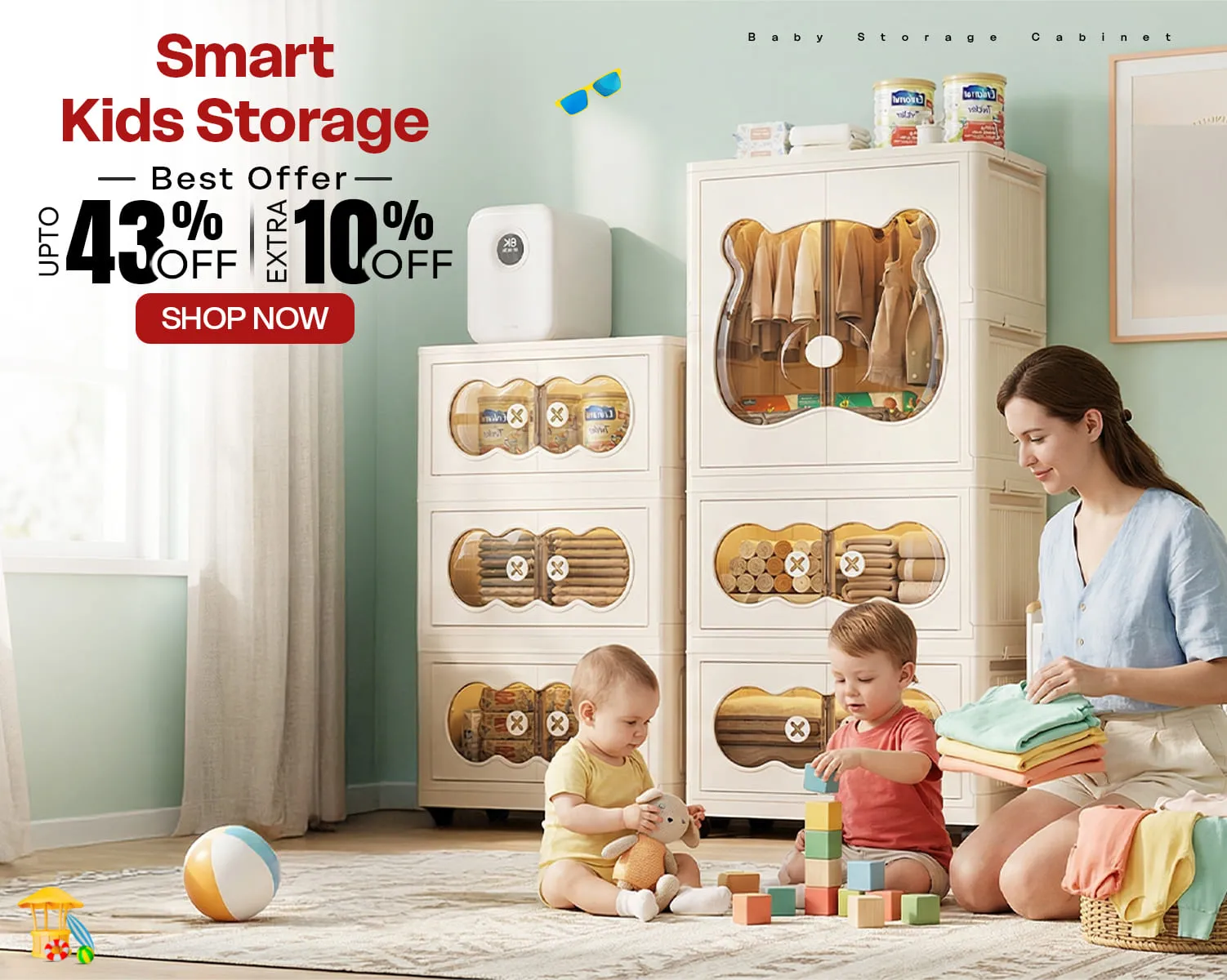 Kids Storage and Cubords