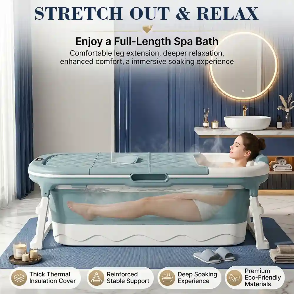 Mega bathtub for adult - blue