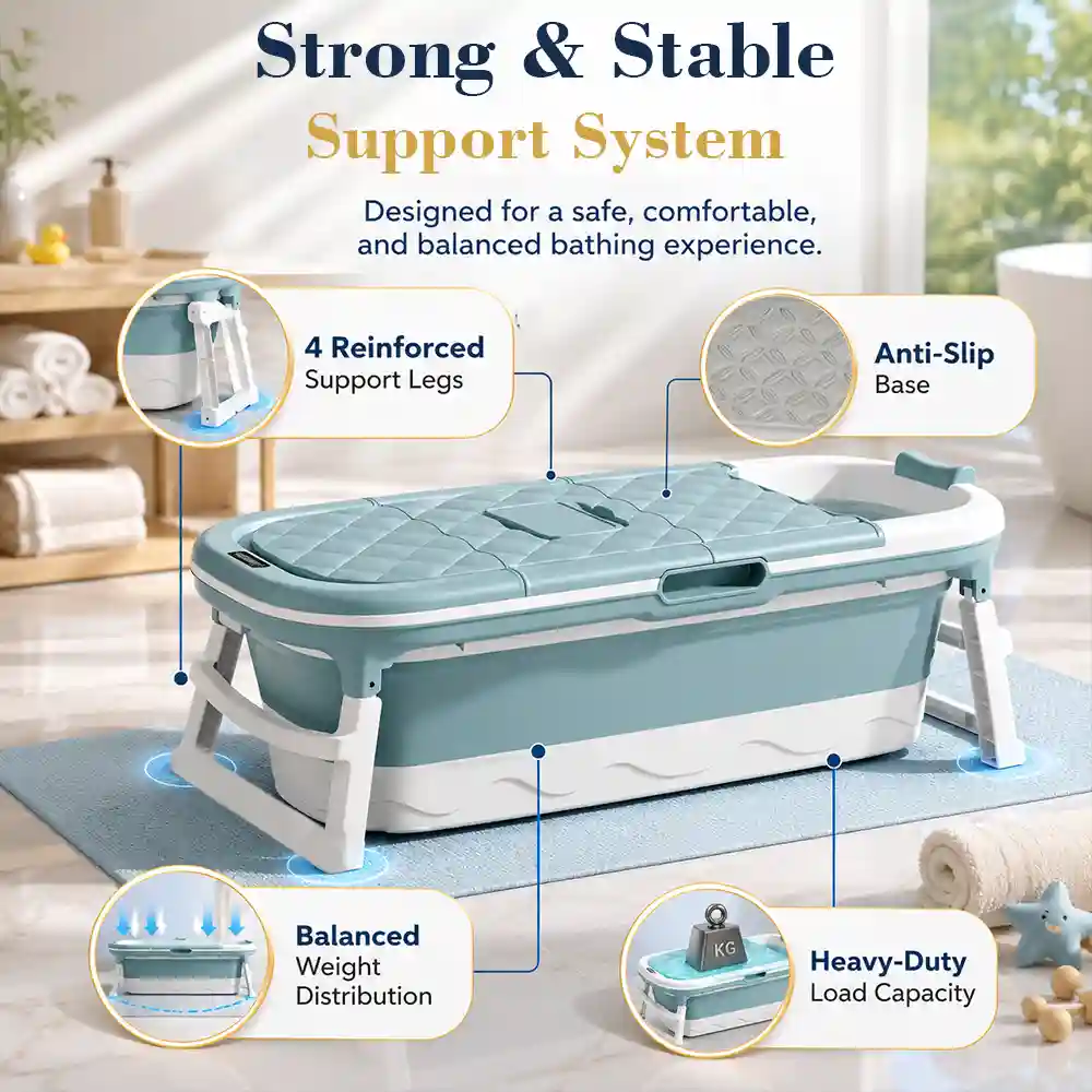 Mega bathtub for adult - blue