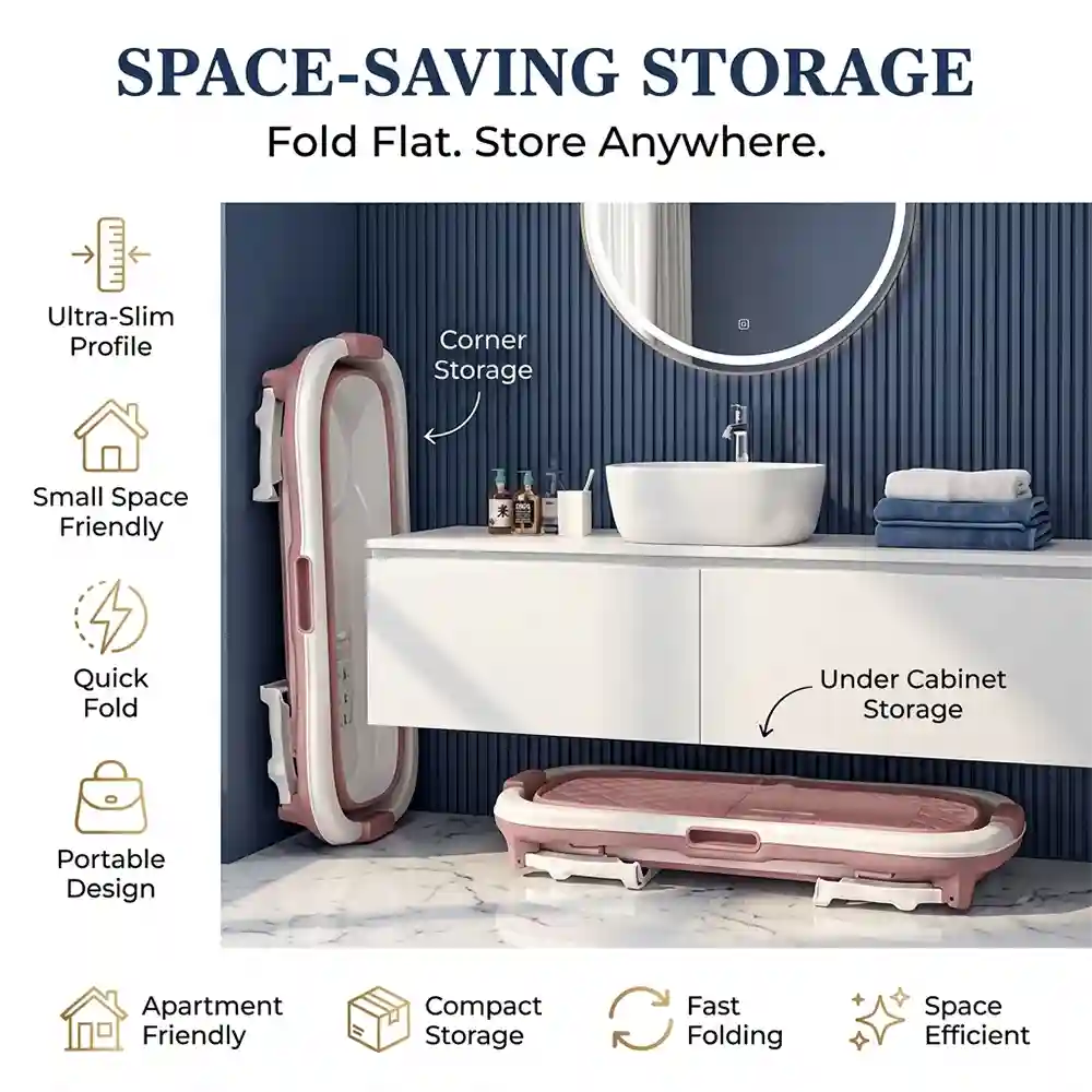 Mega bathtub for adult - pink