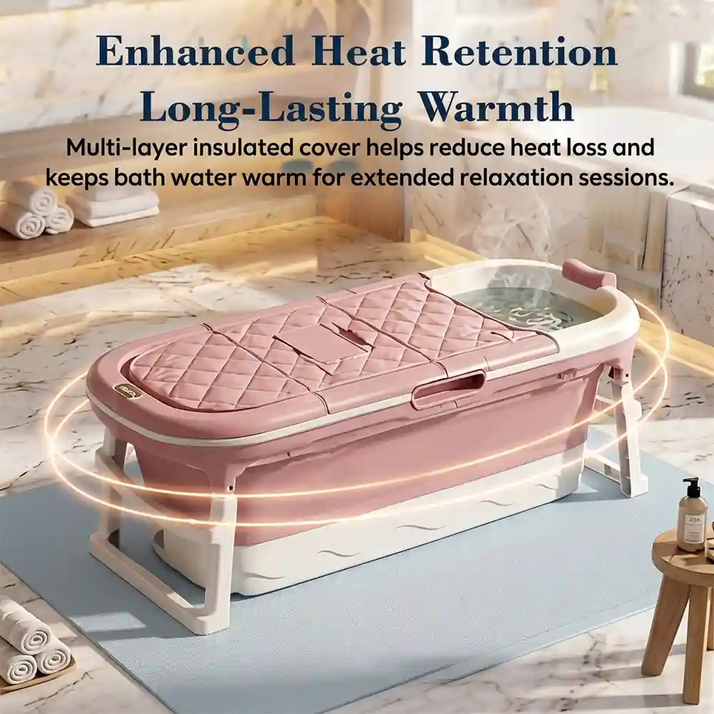 Mega bathtub for adult - pink