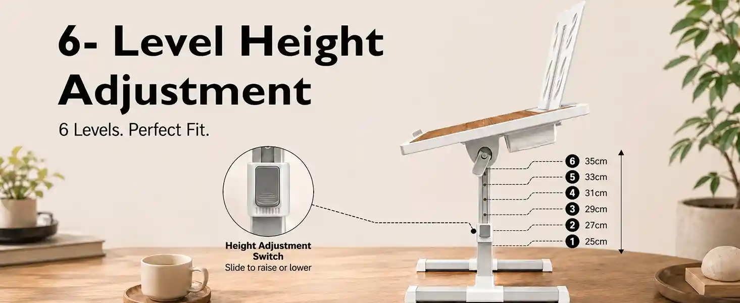 N3-Bed Table-light brown