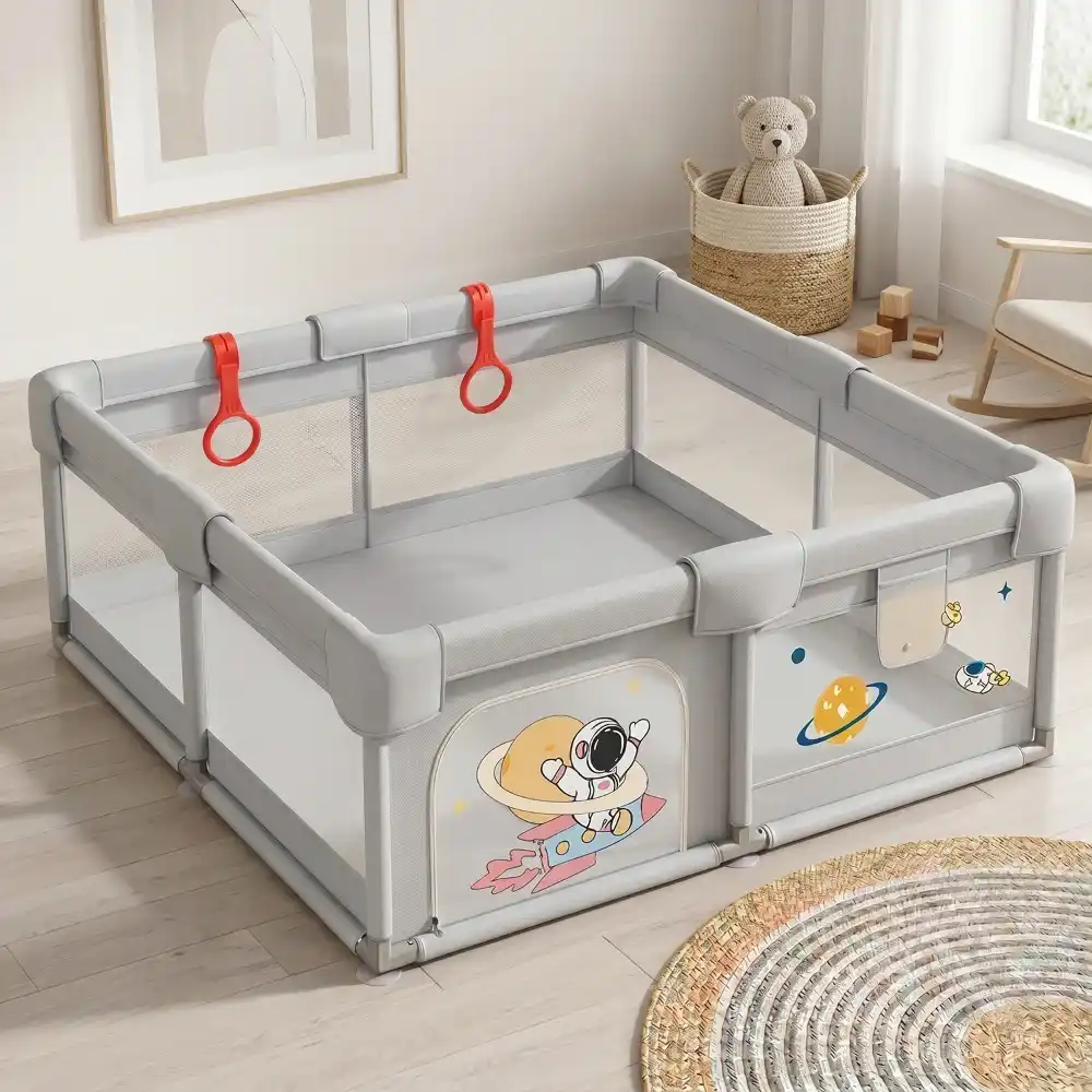 Play Pen Grey 120 x 120cm