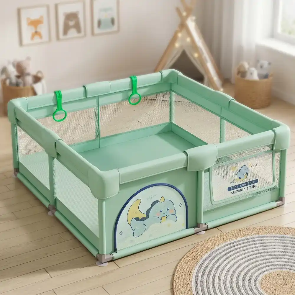 Play Pen green 180 x 200 cm