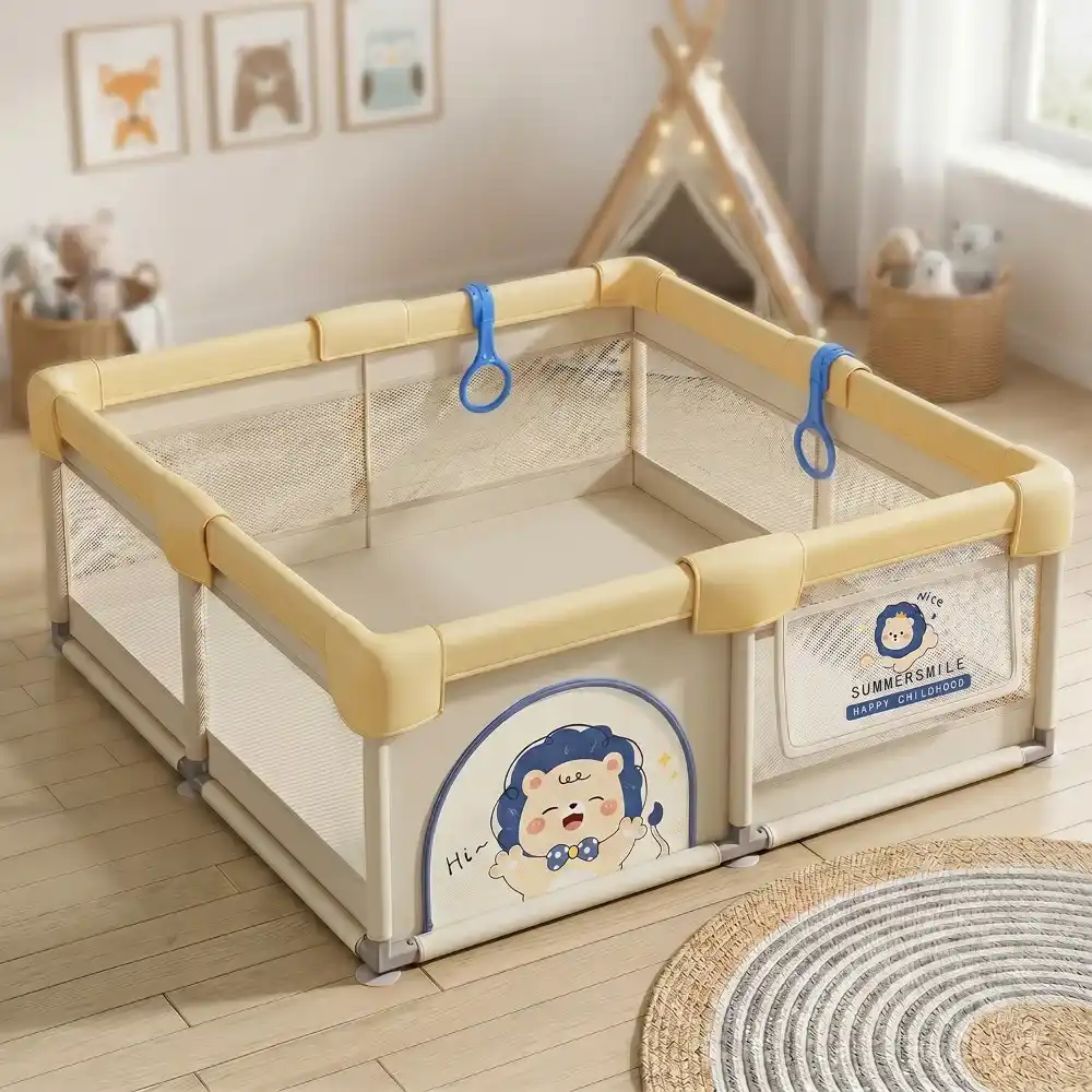Play Pen yellow 120 x 120cm