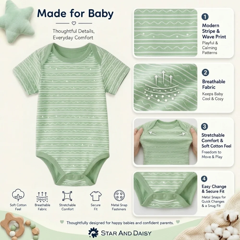 Romper D Green
