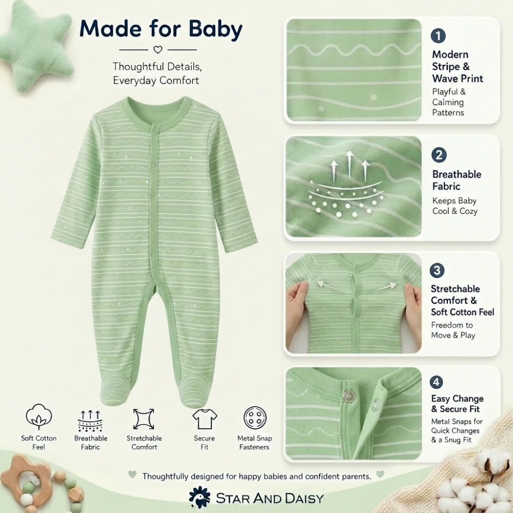 Romper D Green