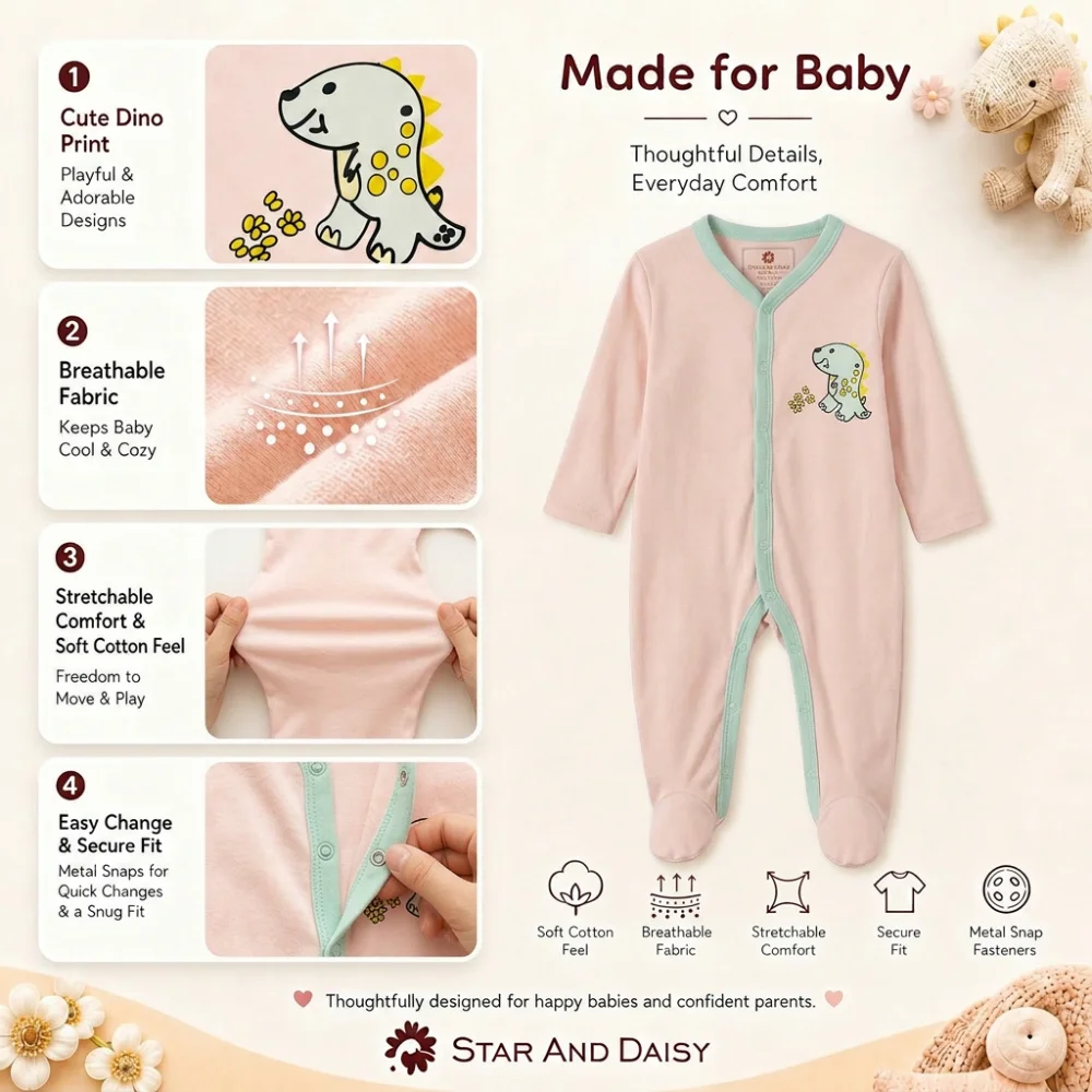 Romper D pink