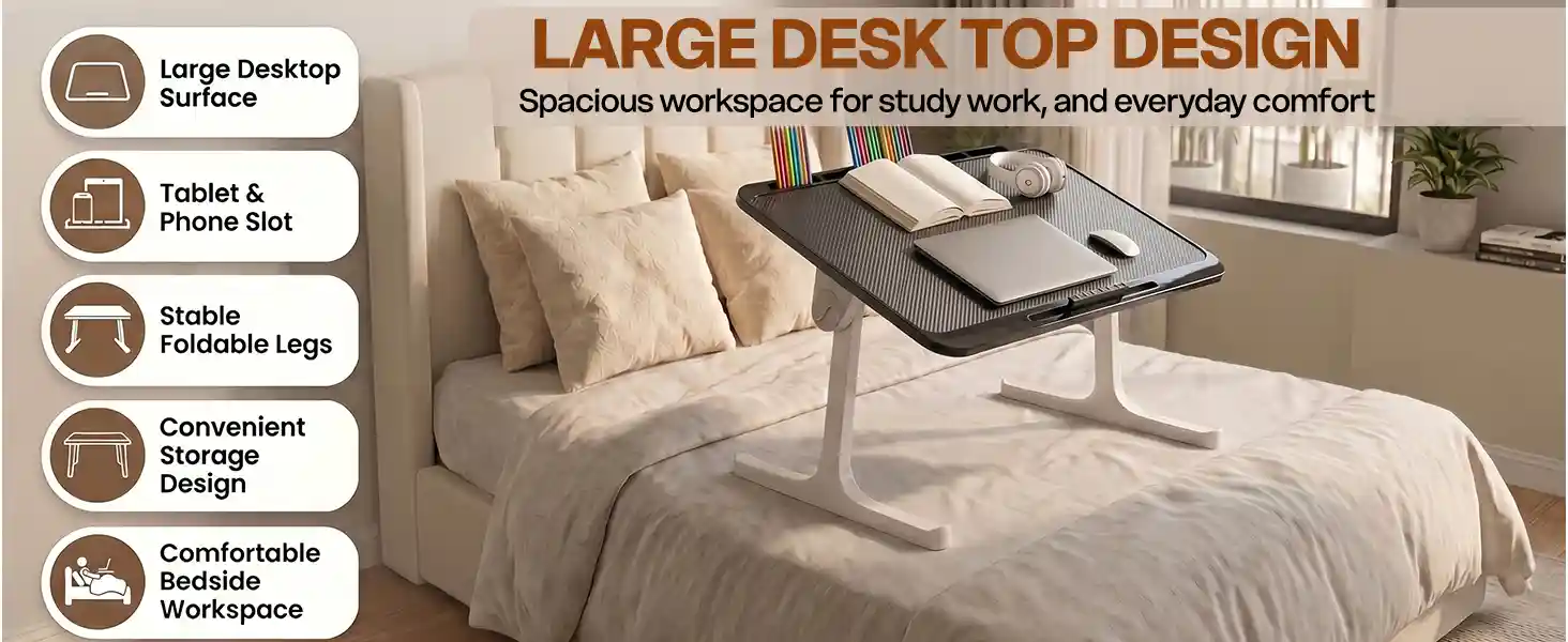 T9 Bed Table - Black