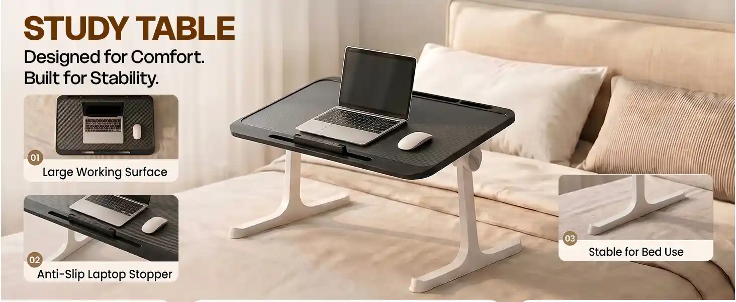 T9 Bed Table - Black