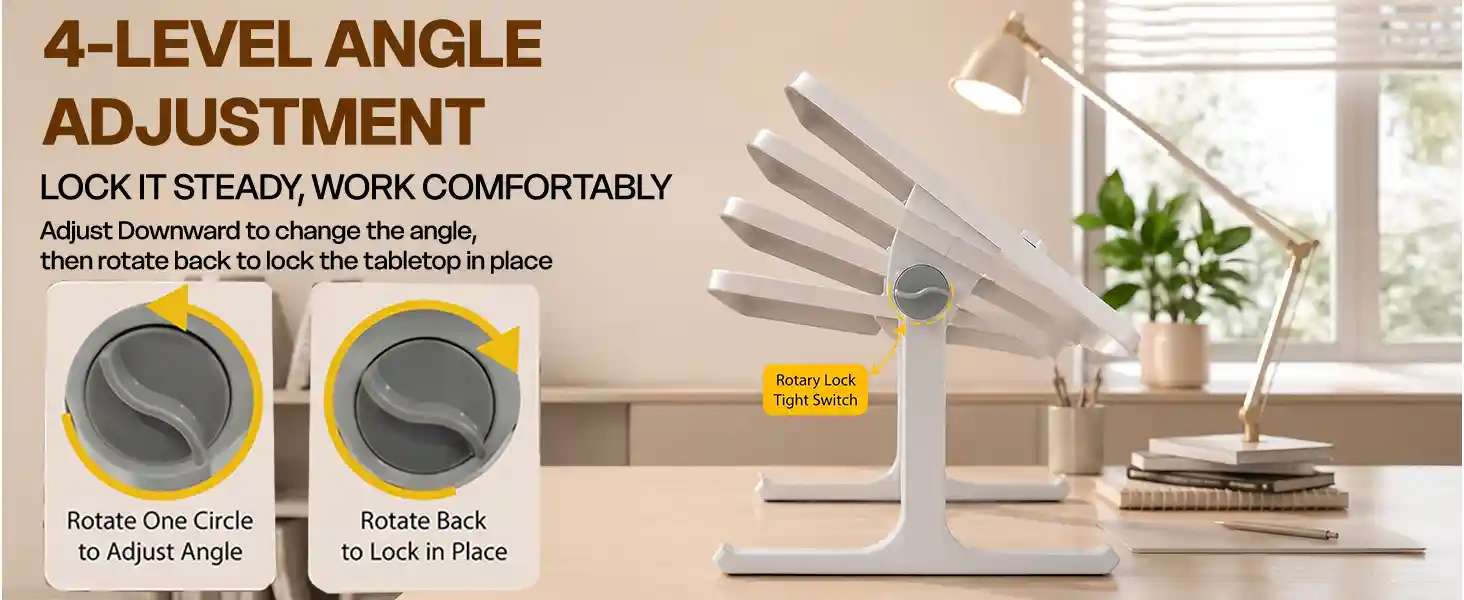 T9 Bed Table - Grey