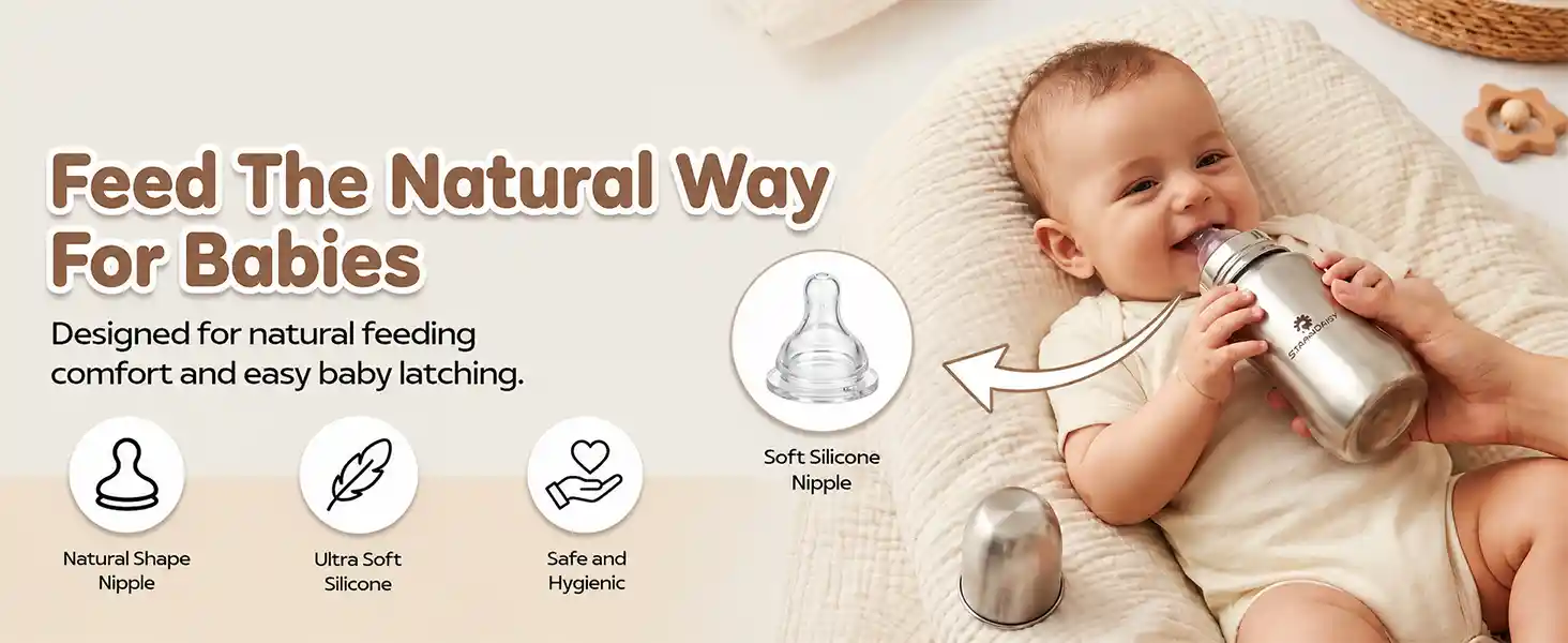baby milk bottle WO grip W6