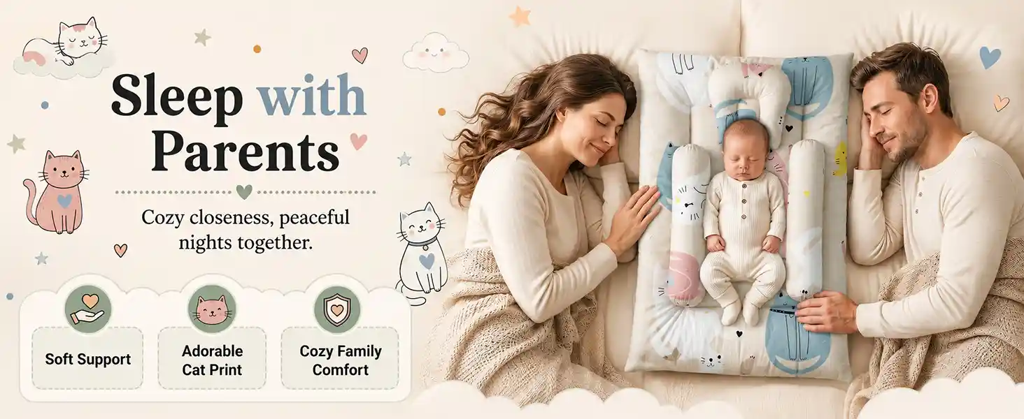bedding set with Cat print