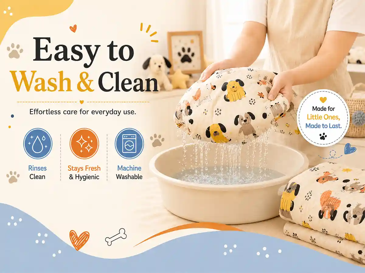 bedding set with Dog print