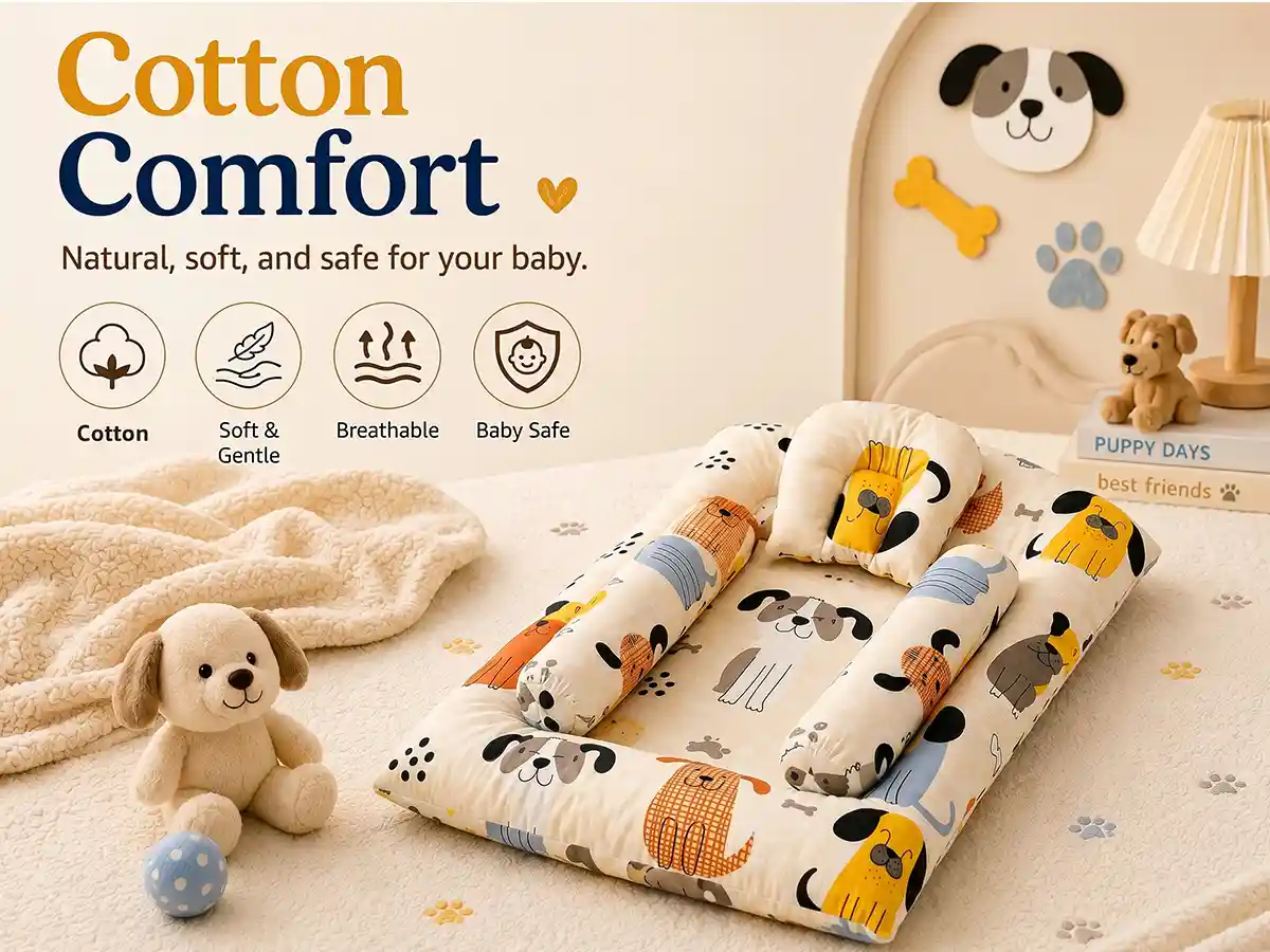 bedding set with Dog print