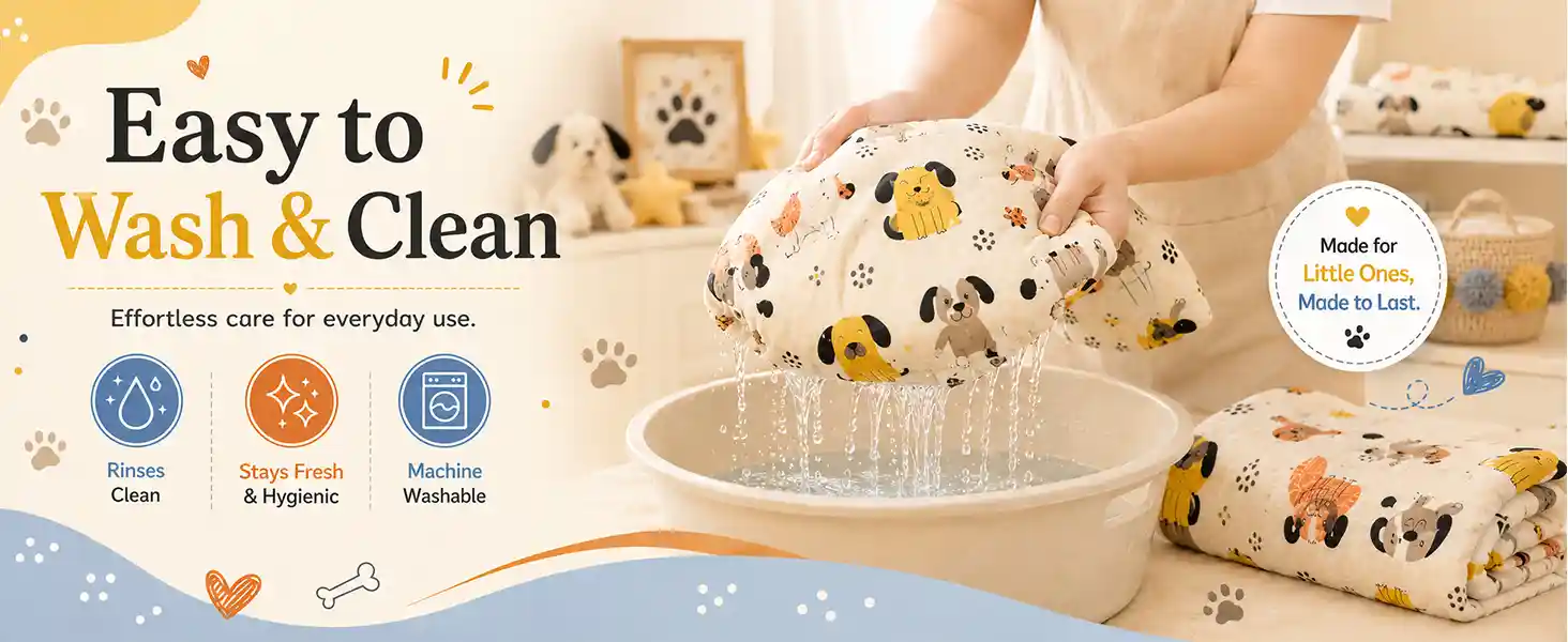 bedding set with Dog print