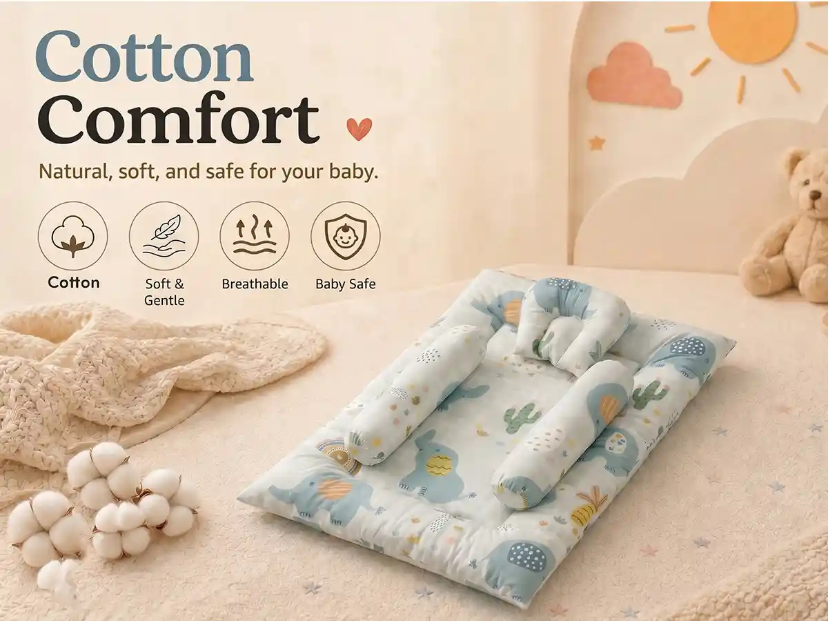 bedding set with Elephant print