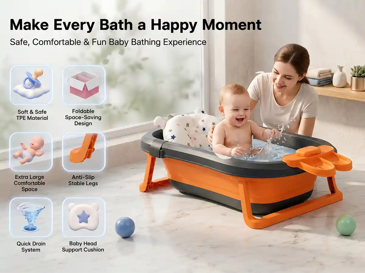 bt luxe with soap bar and cushion- Orange black