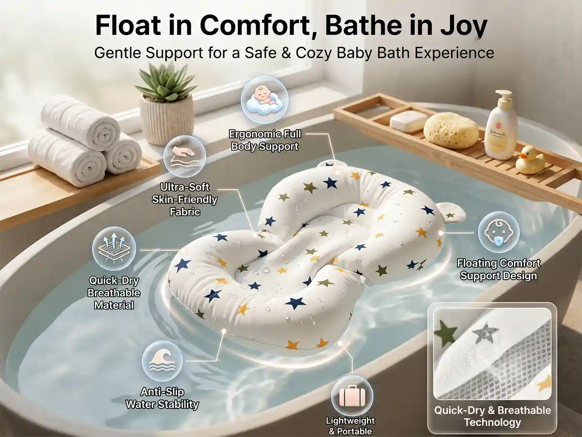 bt luxe with soap bar and cushion- Pink