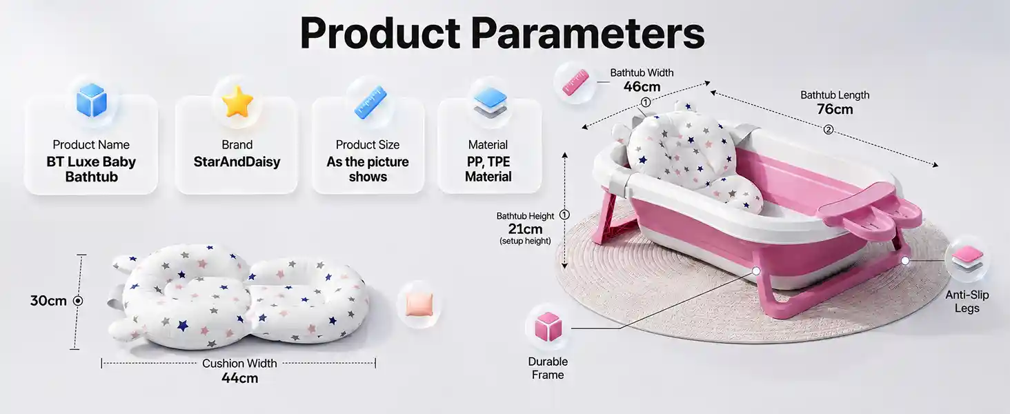bt luxe with soap bar and cushion- Pink