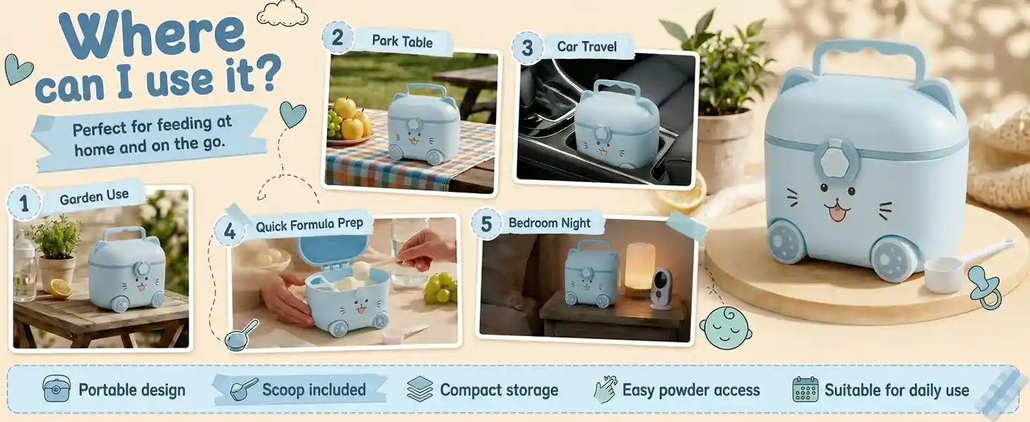 kitty milk powder - Blue