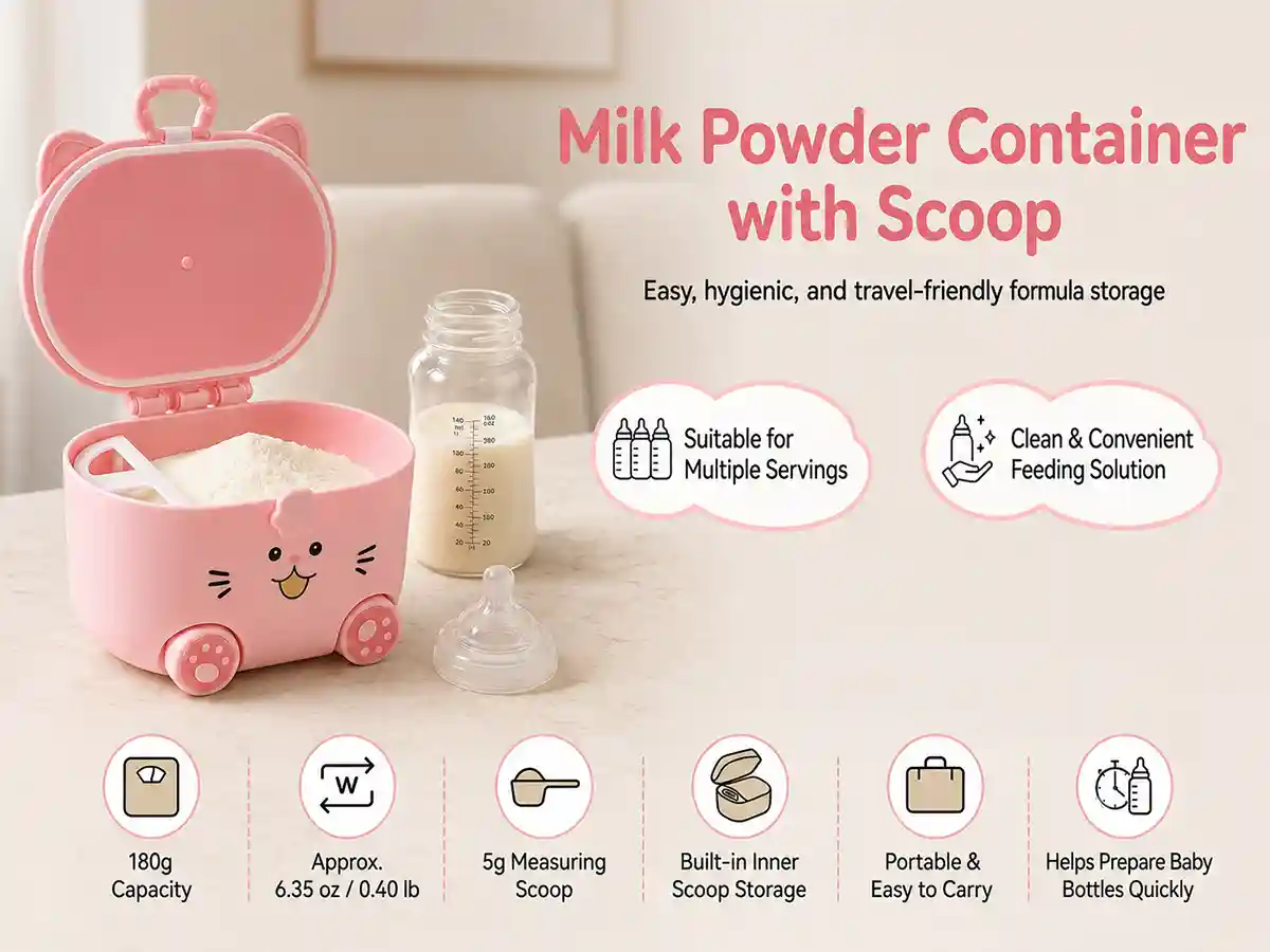 kitty milk powder - Pink