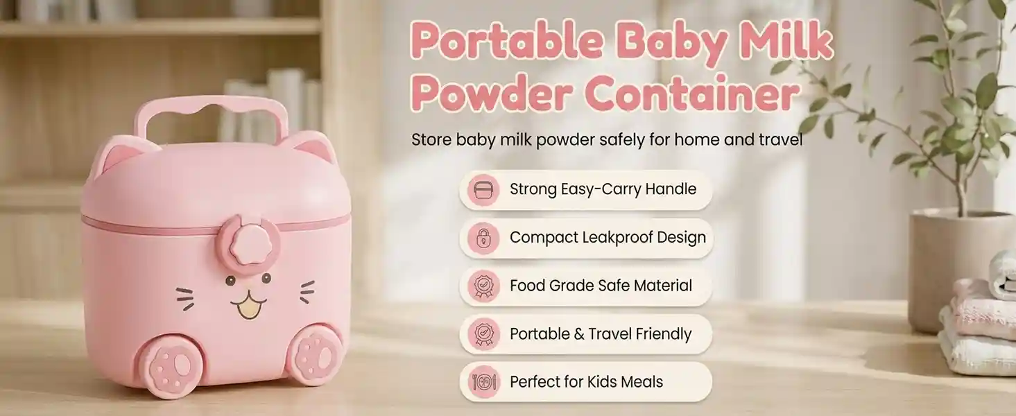 kitty milk powder - Pink