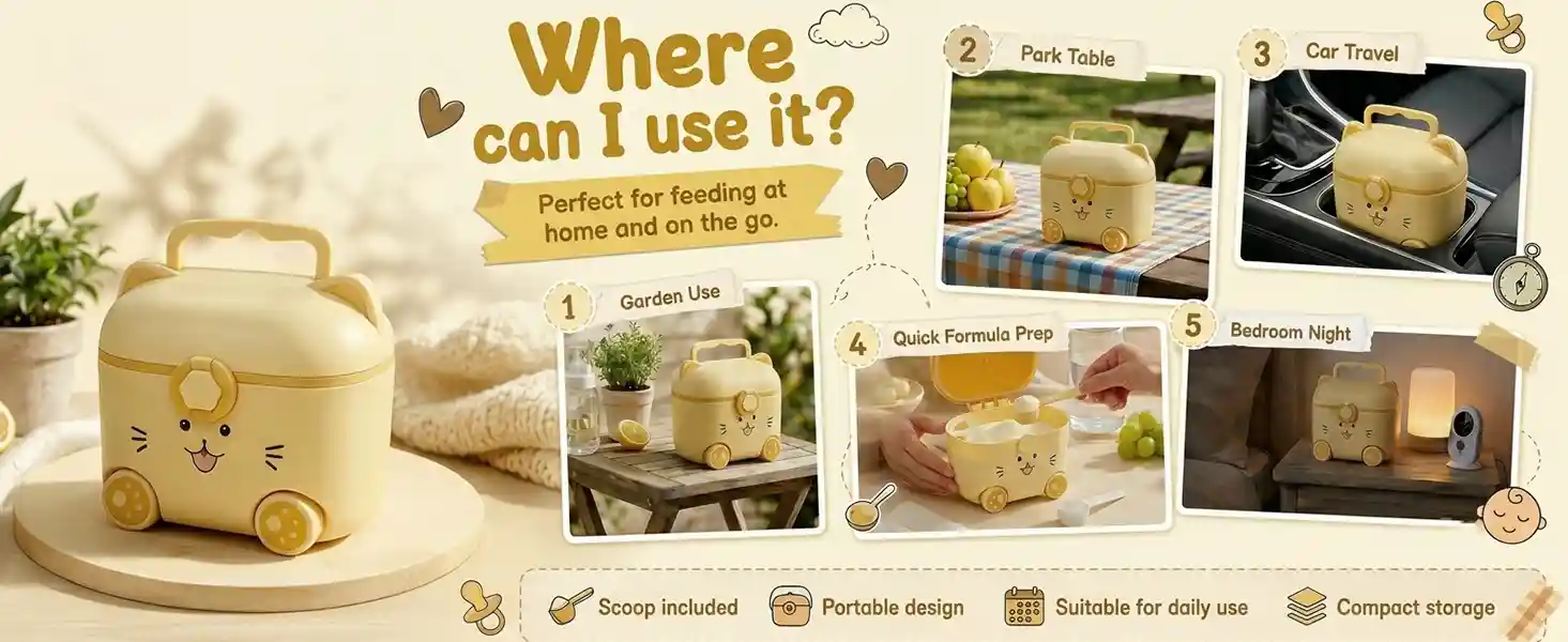 kitty milk powder - Yellow