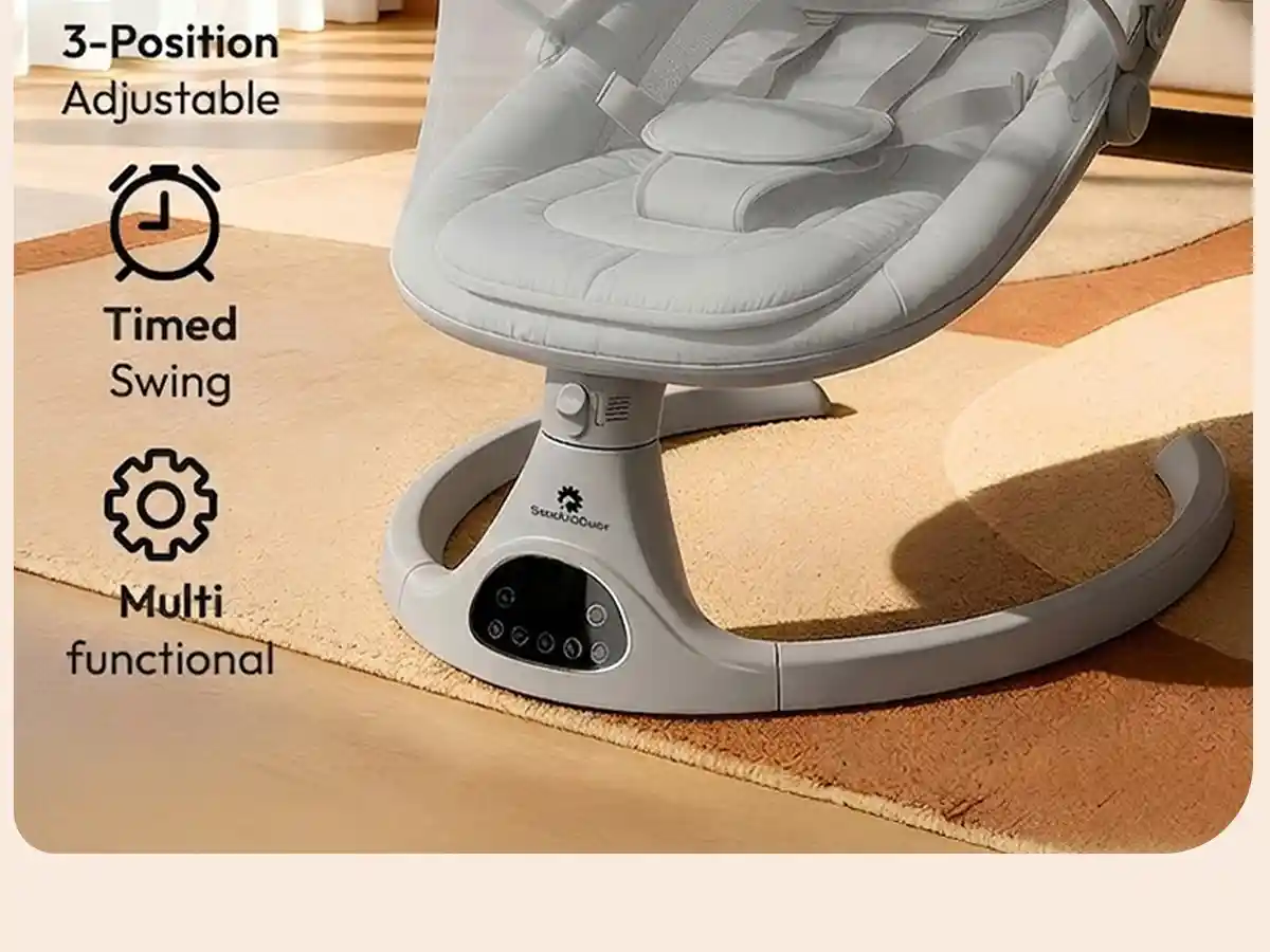 multi functional rocking chair-Grey