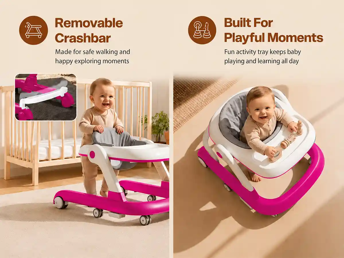wiggle walker- pink
