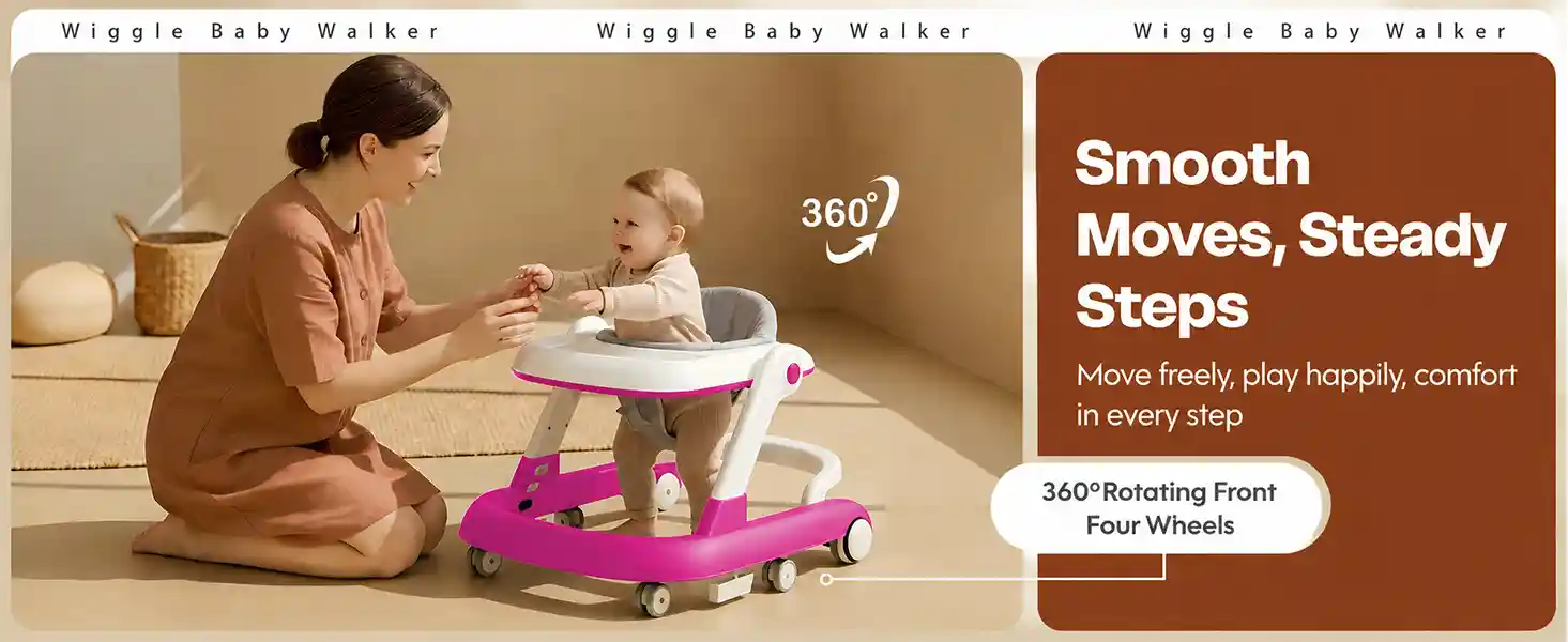 wiggle walker- pink
