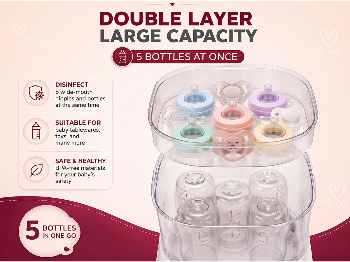 Sterilizer 7-in-1 Pro Baby Bottle Sterilizer