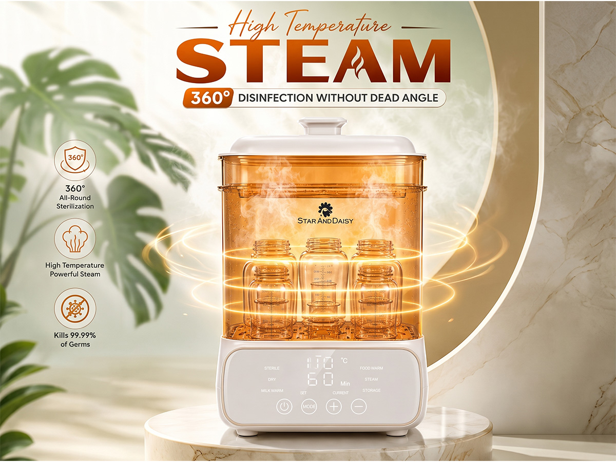 Sterilizer 7-in-1 Pro Baby Bottle Sterilizer