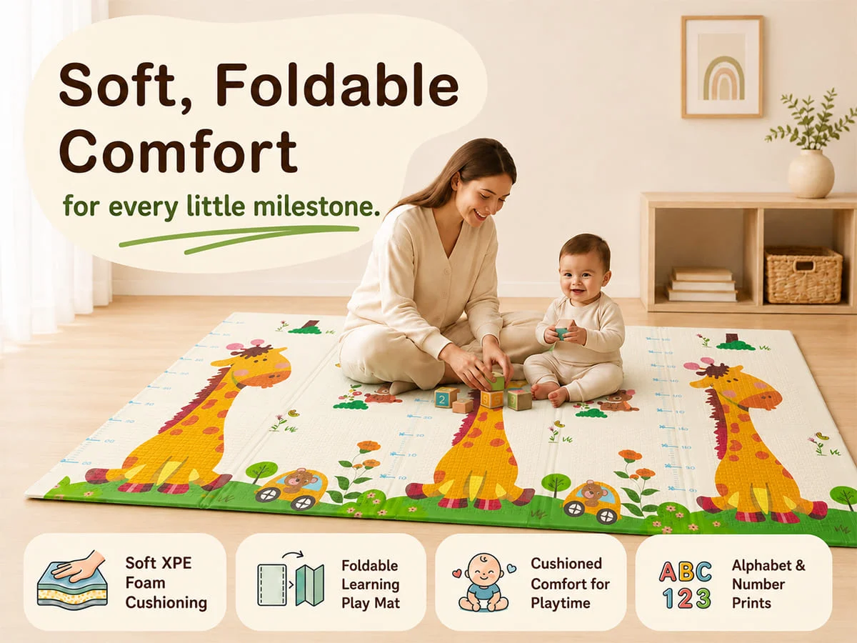 Foldable Baby Play Mat