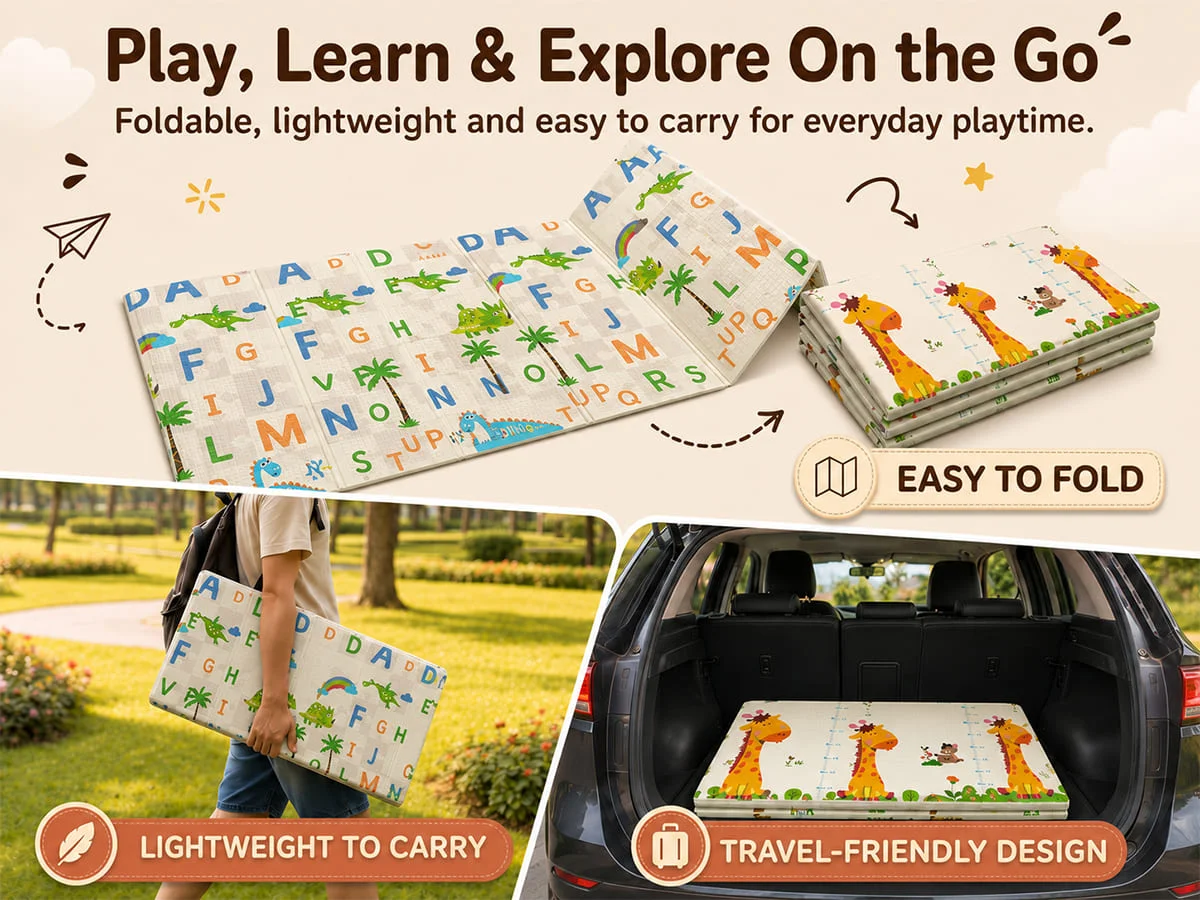 Foldable Baby Play Mat