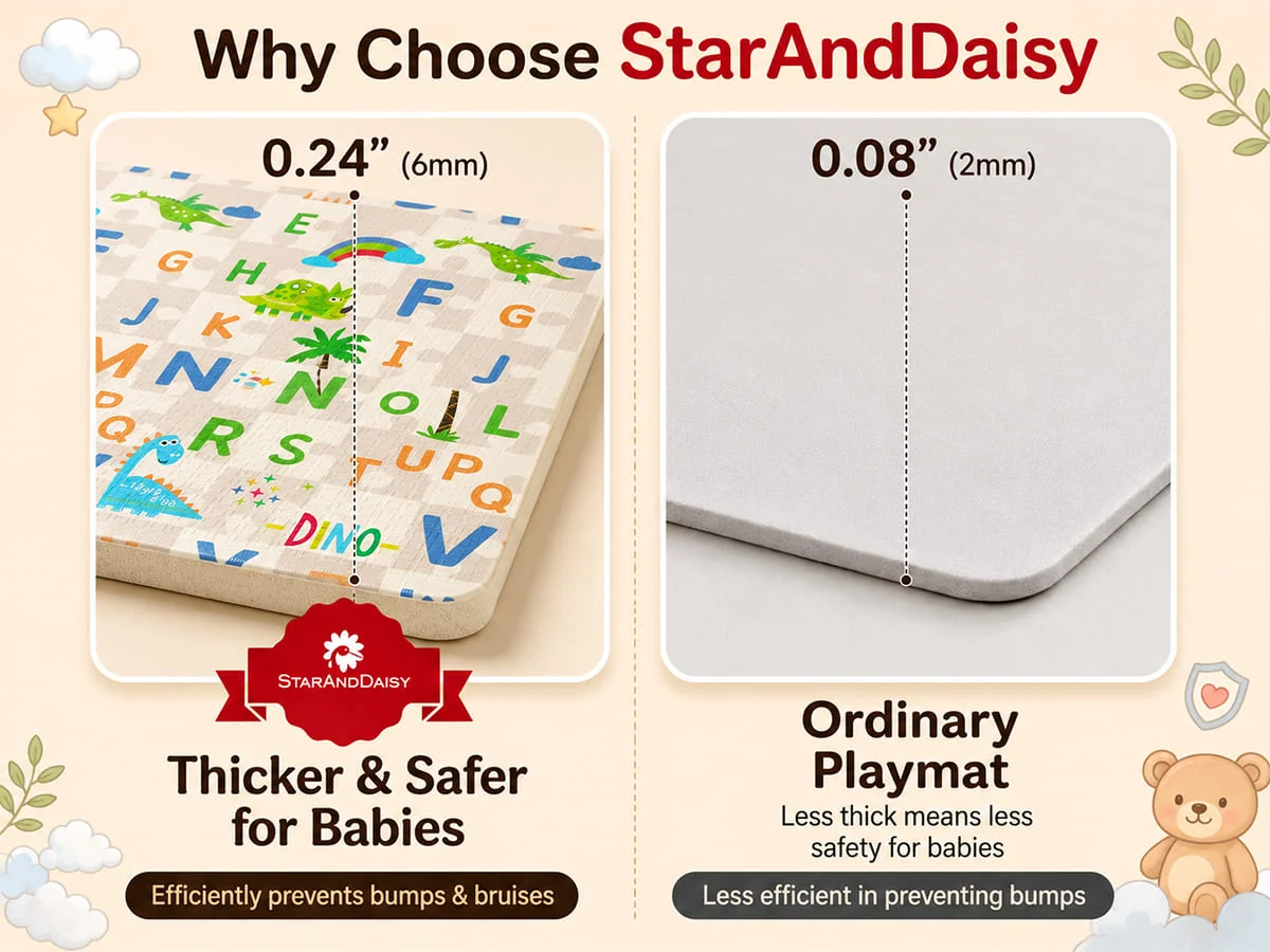 Foldable Baby Play Mat