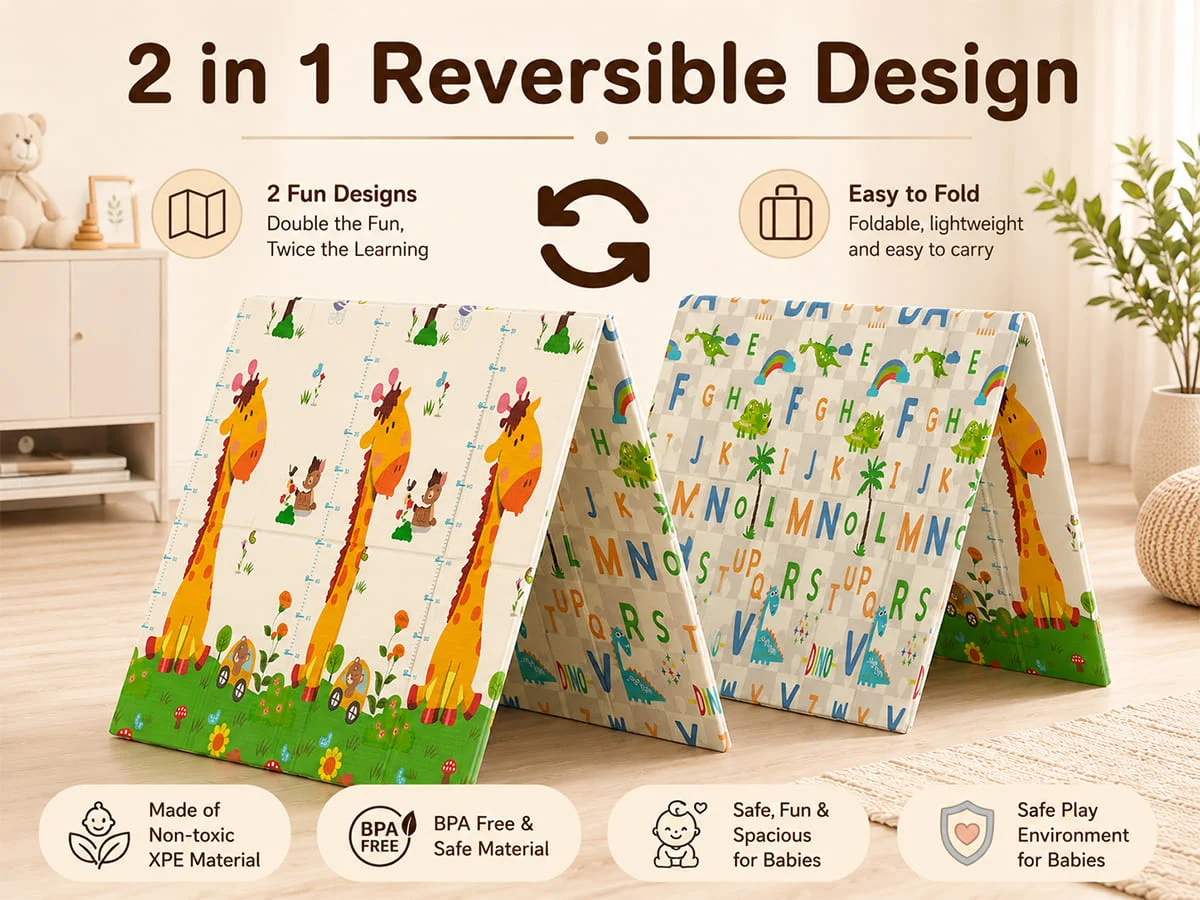 Foldable Baby Play Mat
