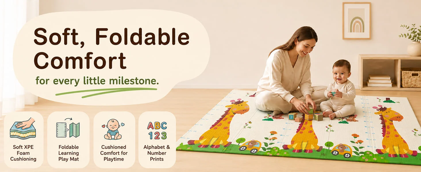 Foldable Baby Play Mat