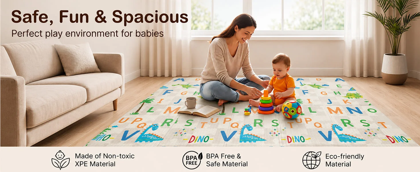 Foldable Baby Play Mat