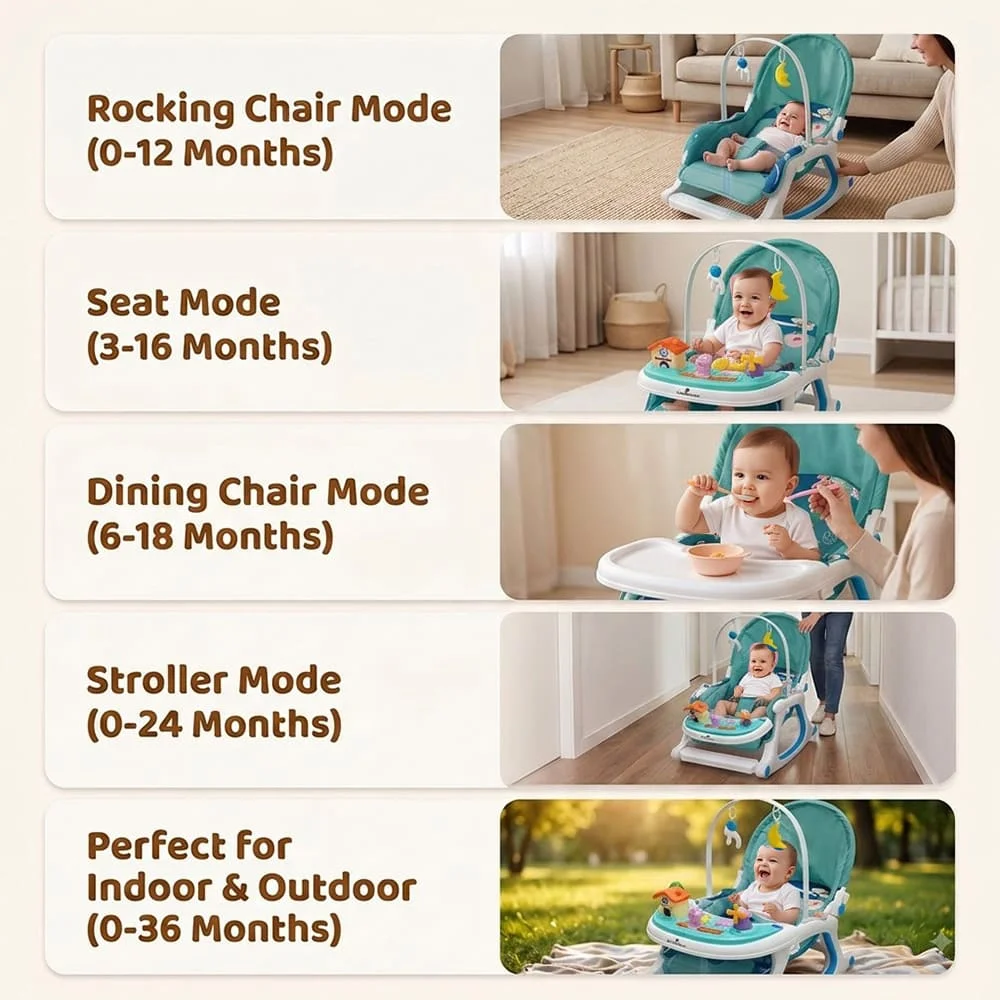 Dreamy baby rocking chair blue8