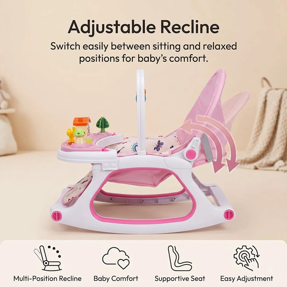 Dreamy baby rocking chair pink5