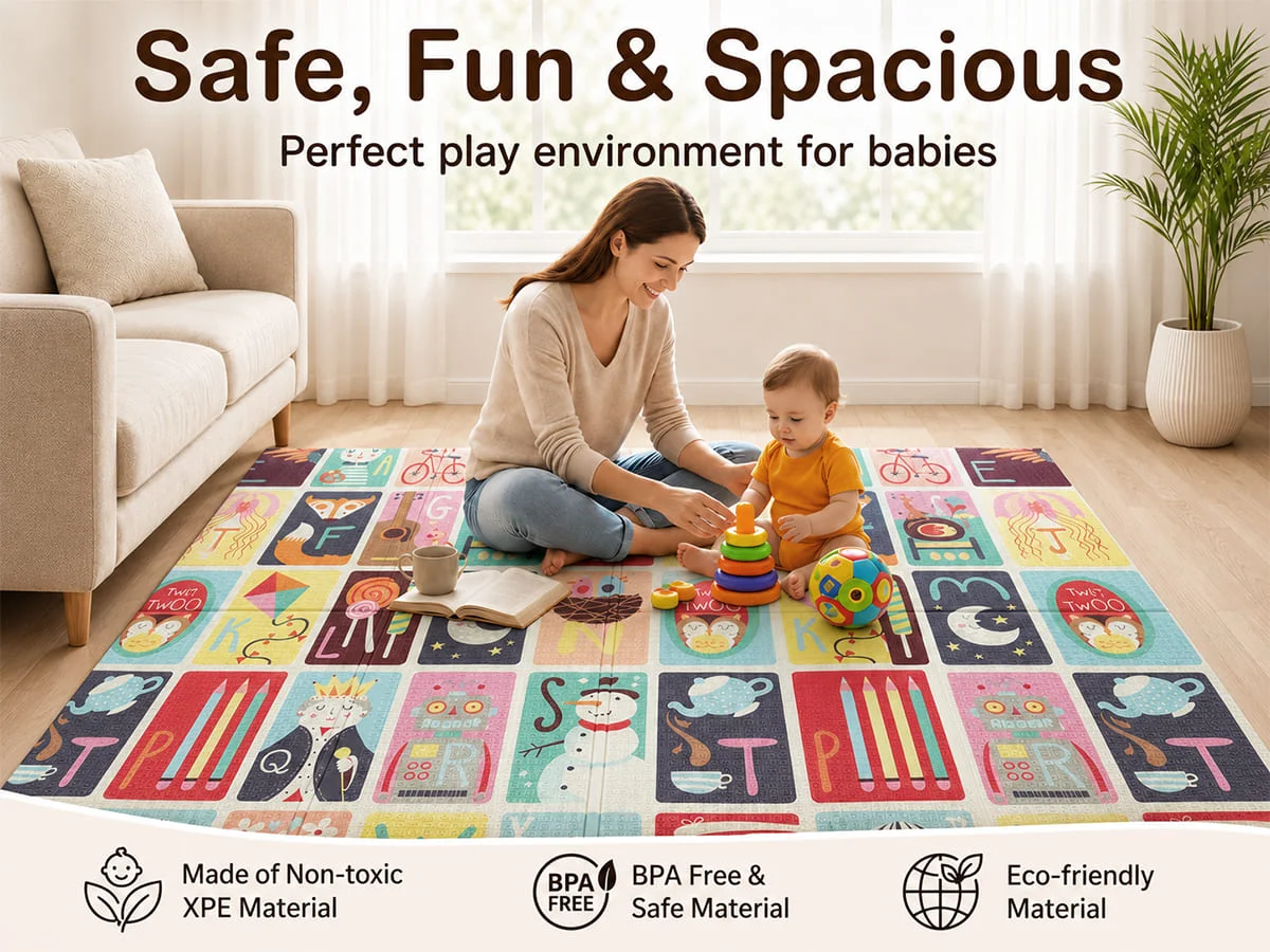 Foldable Baby Play Mat